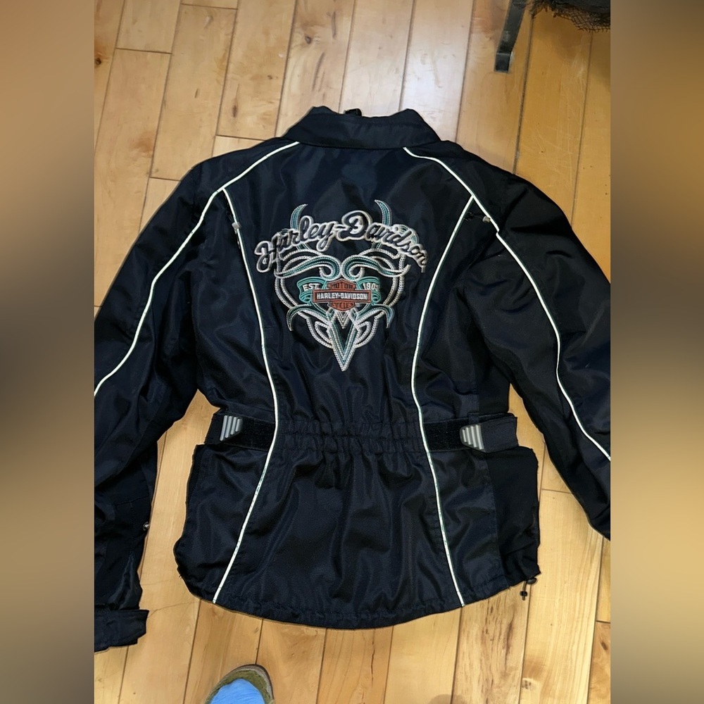 Black and Green Jacket